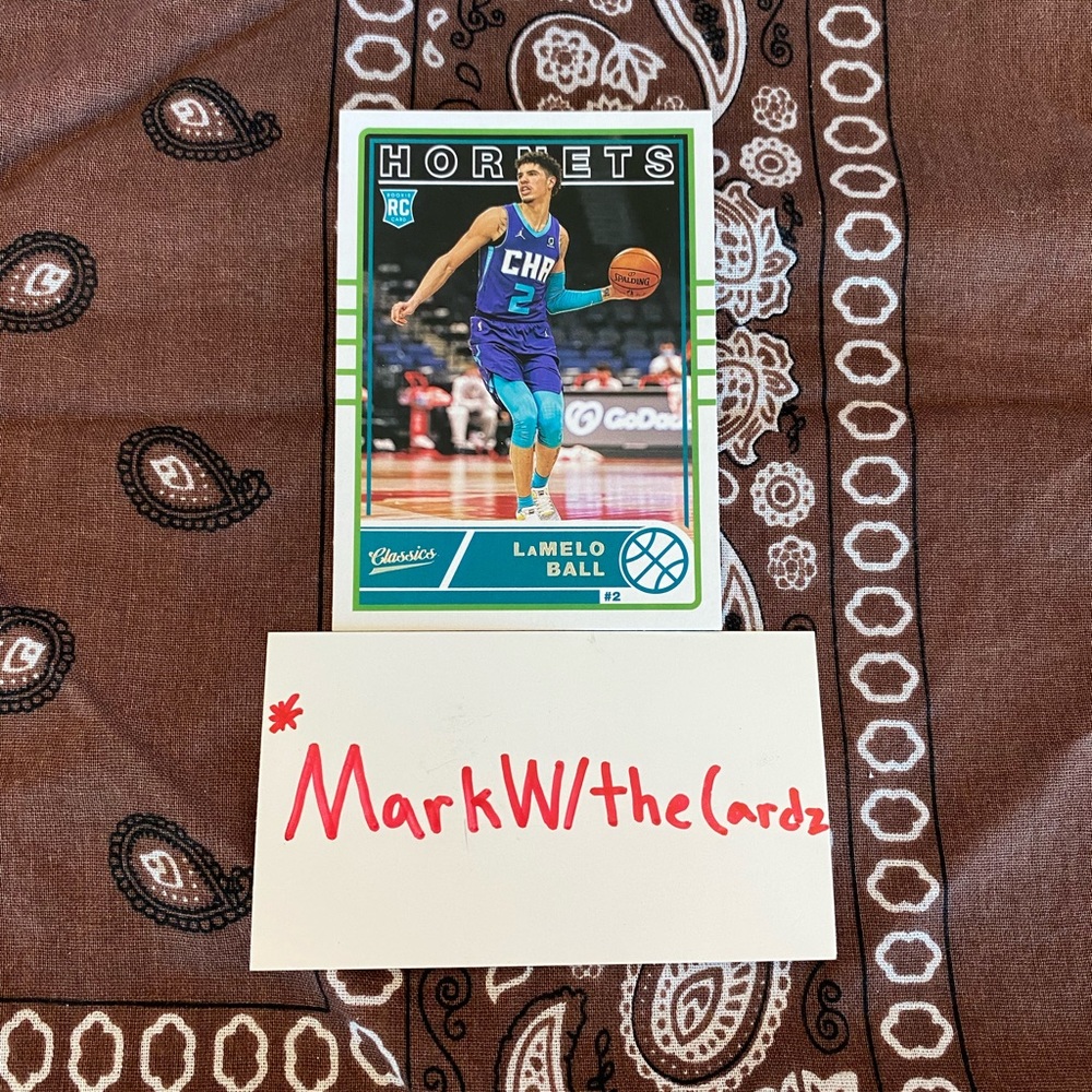 Lamelo Ball 2020-21 Panini Chronicles Classics Rookie Card